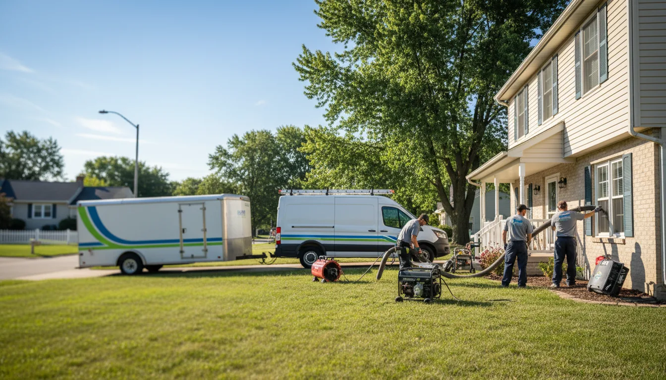 Flooded Basement Restoration And Cleanup With Repair in Concordia, KS near me